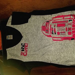 Star Wars Scrub Nurse Top Stretch XS Like New